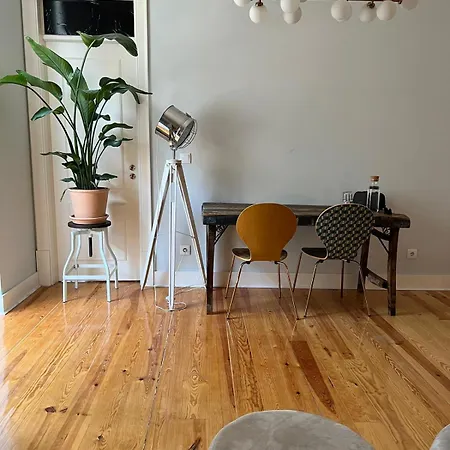 דירה Apartamento Com Varanda E Vista No Centro De ליסבון